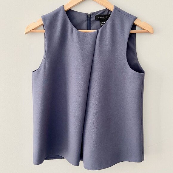 CLUB MONACO Periwinkle Tank Top - Size XS - Picture 1 of 4
